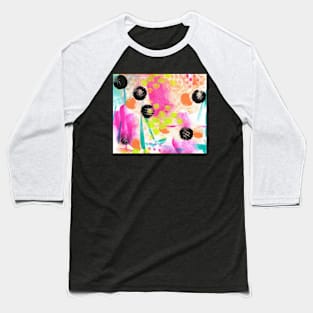 Dream Cloud Series -  Black Dots and Fun Baseball T-Shirt